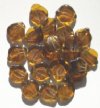 25 14mm Wide Dark Topaz Leaf